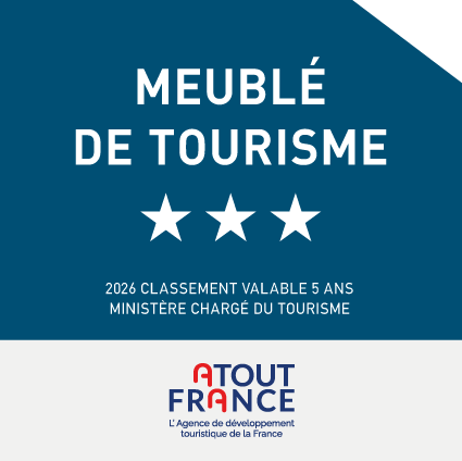 Gîte L'Ammonite, meublé de tourisme classé 3 étoiles par Atout France